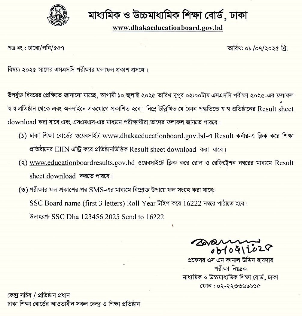 SSC Result Check 2025